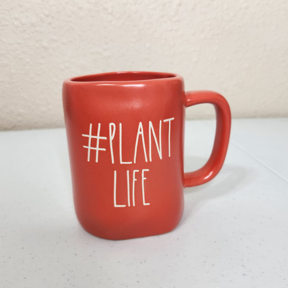 Rae Dunn Other - Rae Dunn Magenta #Plant Life Coffee Mug Coral Orange
